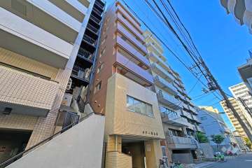 メナー東大井の外観（北東側から）