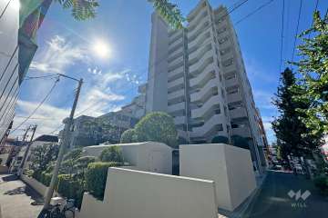 コープ野村旗の台の外観（北側から）