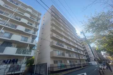 ドミール東品川の外観(北西側から)