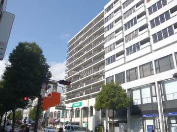 伊丹駅前ファミリーハイツの外観（南東側から）