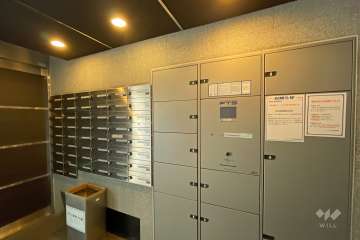 集合ポストと宅配ボックス