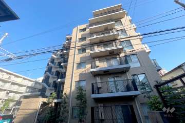 ルフォン南品川の外観（西側から）