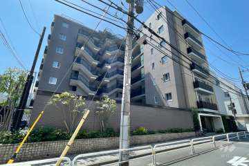 アールブラン大森の外観（北東側から）　