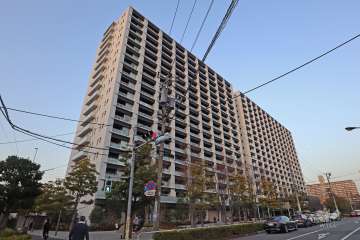 ブランズシティ品川勝島の外観（南西側から）