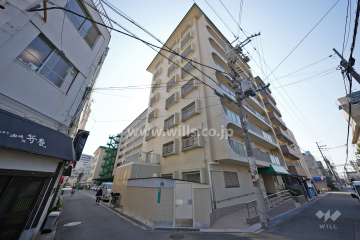 伊丹グリーンハイツ(西台)の外観（北西側から）