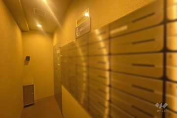 共用ポストと宅配ボックス