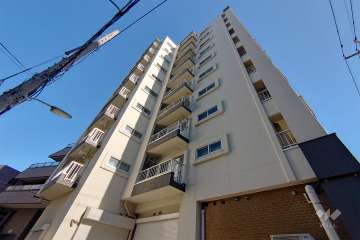 戸越ハイツの外観（南西側から）