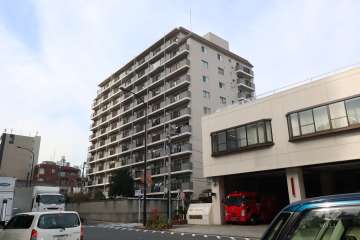 東亜サウスキャッスルの外観（南東側から）