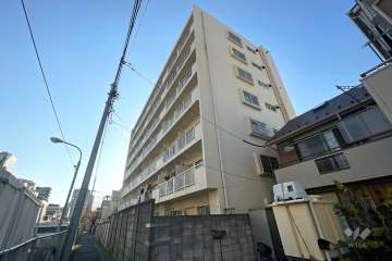 ニュー荏原マンションの外観（北東側から）