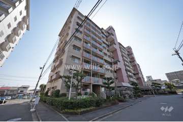 サン伊丹駅前ハイツB棟の外観（北東側から）