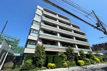 パークホームズ大崎サウスレジデンスの外観（南西側から）