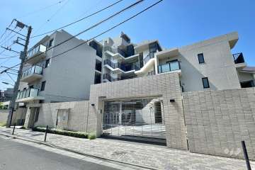 パークホームズ大崎サウスレジデンスの外観（北東側から）