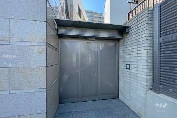 駐輪場の出入り口