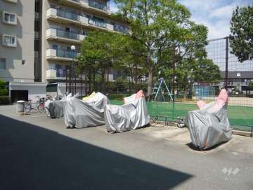 バイク置場
