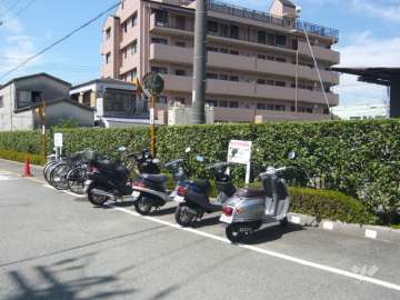 来客用駐輪場