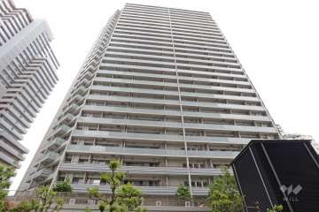 プライムパークス品川シーサイドザタワーの外観(北側から)