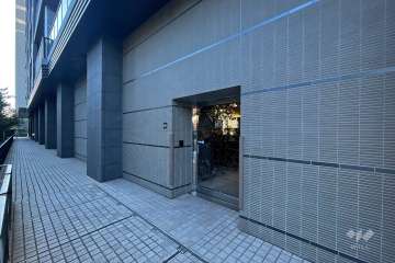 駐輪場の出入り口