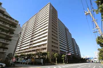 グランドメゾン品川シーサイドの杜の外観(南東側から)