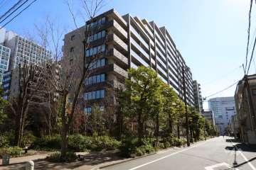 グランドメゾン品川シーサイドの杜の外観(北西側から)