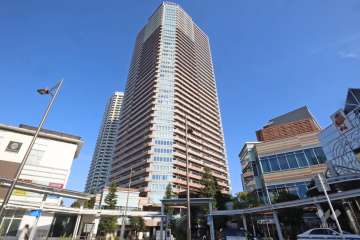 パークシティ武蔵小山ザタワーの外観(西側から)