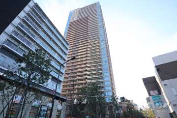 パークシティ武蔵小山ザタワーの外観(北側から)