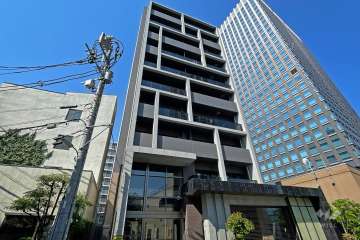 グランデバンセ御殿山ザレジデンスの外観（東側から）