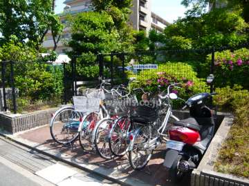 来客用駐輪場