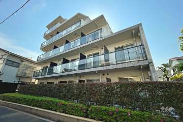 シーフォルム戸越公園２の外観（北東側から）