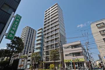 プレミアムキューブ品川戸越ドゥの外観（南東側から）