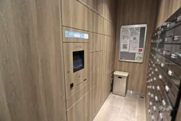 宅配ボックスと共用ポスト