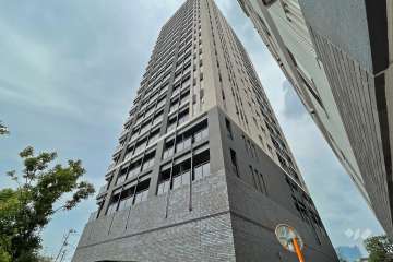 クレヴィアタワー大井町ザレジデンスの外観（南東側から）