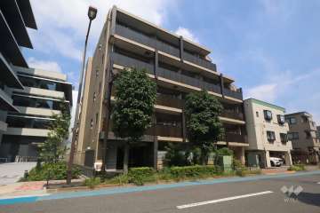 デュオステージ品川西大井の外観(南側から)