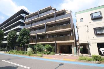 デュオステージ品川西大井の外観(東側から)