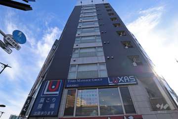 スパシエルクス五反田の外観（北側から）