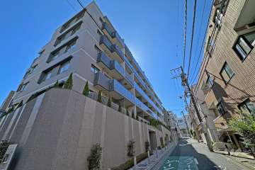 ザパークワンズ目黒不動前の外観（北側から）