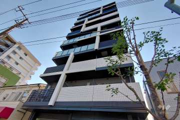 ガリシア武蔵小山の外観（北東側から）