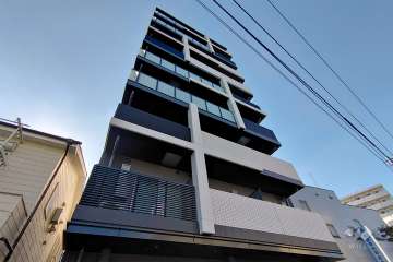 ガリシア武蔵小山の外観（南東側から）