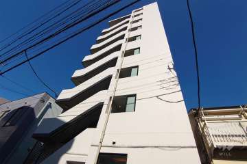 ガリシア武蔵小山の外観（南西側から）