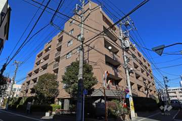 ディアナコート学芸大学の外観（南西側から）