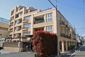 グランシティ碑文谷の外観（北東側から）