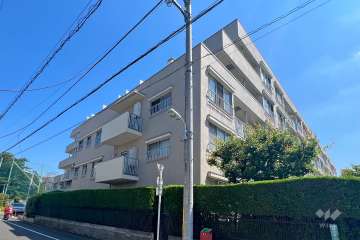 シーアイマンション碑文谷の外観(南西側から)