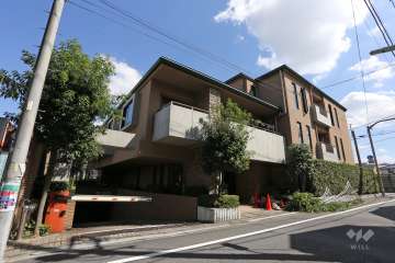 ディアナコート碑文谷の外観（北西側から）