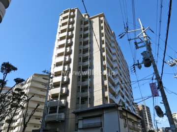 ヴィローゼ宝塚南口の外観（東側から）