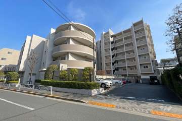 ライオンズガーデン碑文谷の外観（北西側から）