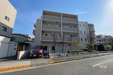 ライオンズガーデン碑文谷の外観（北側から）