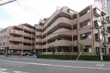 ライオンズガーデン学芸大学の外観(北側から)