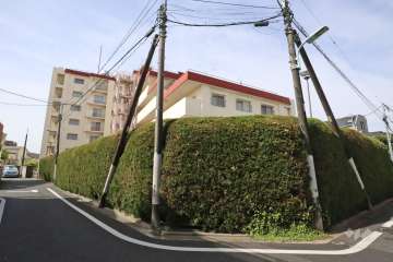 東建マンション学芸大の外観(北東側から)