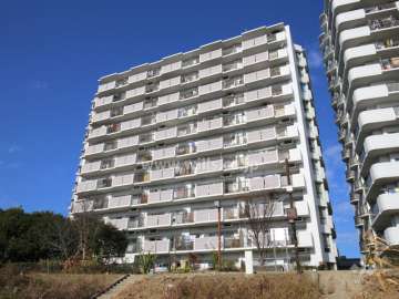 マイシティ伊丹壱番館の外観（南東側から）