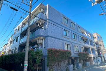 セザール碑文谷の外観（南東側から）