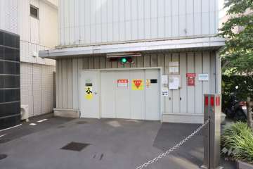 駐車場の出入り口